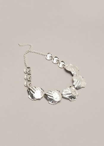 Phase Eight Lola Leaf Jewellery Silver USA | 1285347-UN